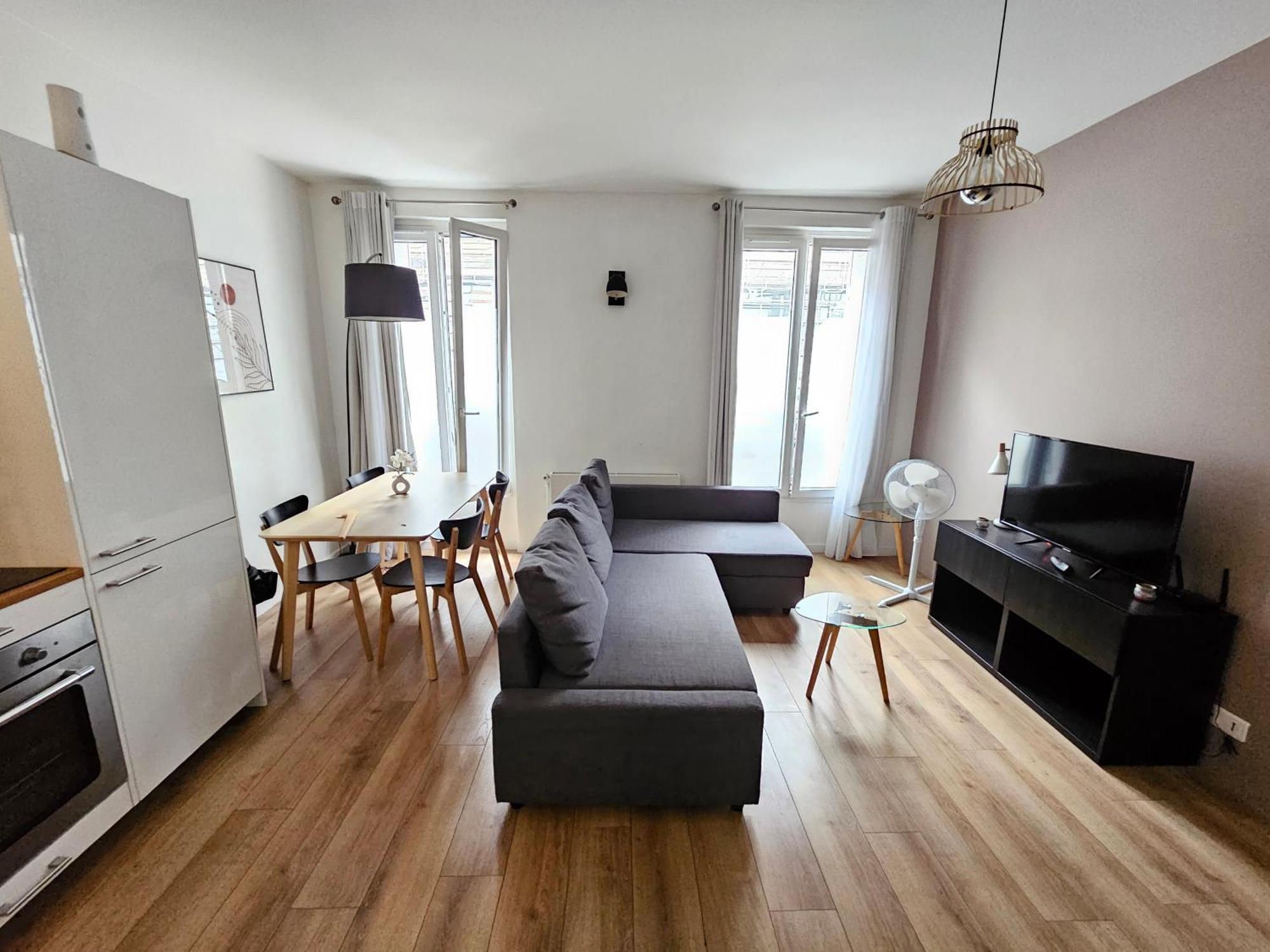 *Appartement Moderne/2 Minutes Du Metro* Сент-Уен Екстериор снимка