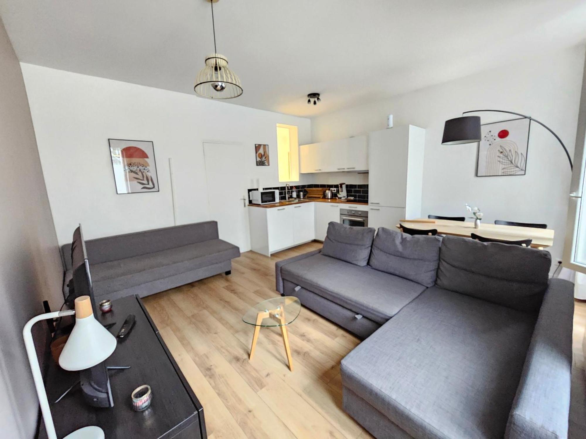 *Appartement Moderne/2 Minutes Du Metro* Сент-Уен Екстериор снимка