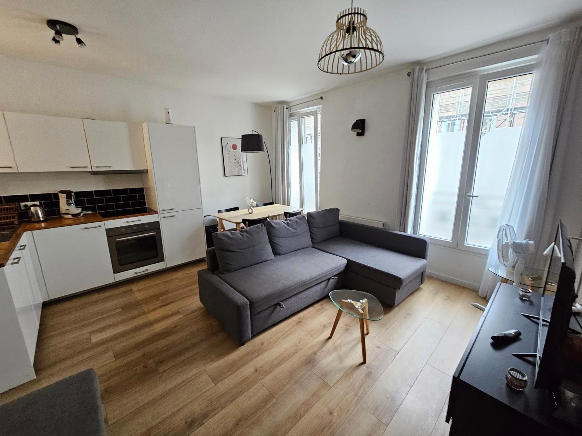 *Appartement Moderne/2 Minutes Du Metro* Сент-Уен Екстериор снимка