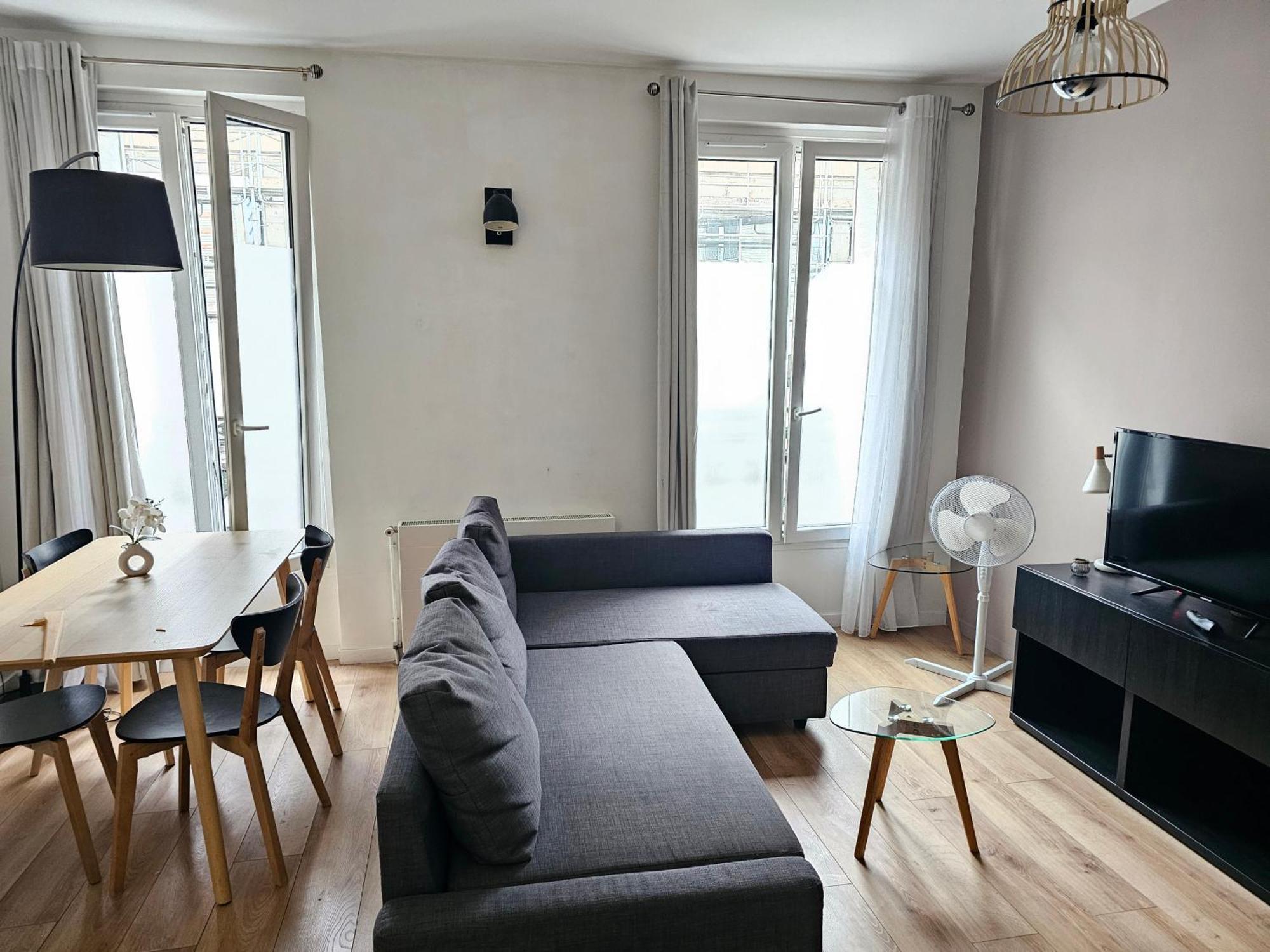 *Appartement Moderne/2 Minutes Du Metro* Сент-Уен Екстериор снимка